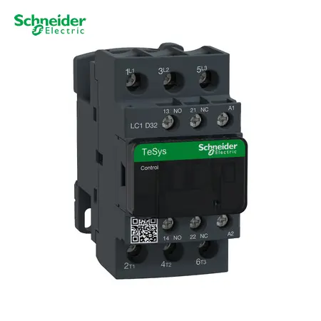 CONTACTOR TESYS DECA 3P AC-3 32 AMP BOBINA 220VAC 1NA+1NC, LC1D32M7, SCHNEIDER ELECTRIC