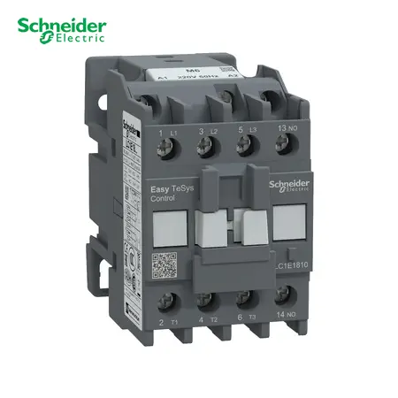 [10006] CONTACTOR EASYPACT TVS 3P AC-3 18 AMP BOBINA 220VAC, LC1E1810M6, SCHNEIDER ELECTRIC