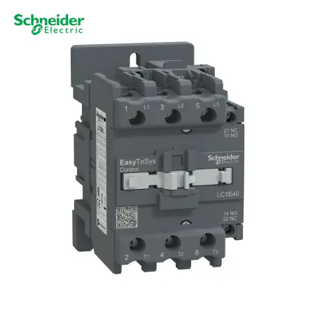 CONTACTOR EASYPACT TVS 3P AC-3 40 AMP BOBINA 220VAC, LC1E40M6, SCHNEIDER ELECTRIC