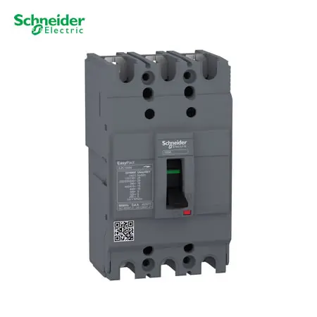 INTERRUPTOR TERMOMAGNETICO EZC100N 3 X 60 AMP 25KA 220V, EZC100N3060, SCHNEIDER ELECTRIC