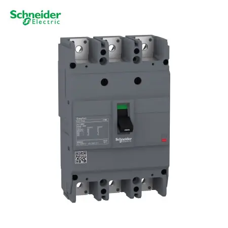 INTERRUPTOR TERMOMAGNETICO EZC250N 3 X 250 AMP 50KA 240V, EZC250N3250, SCHNEIDER ELECTRIC