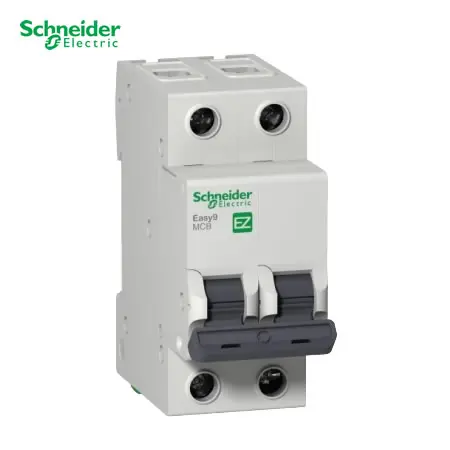 INTERRUPTOR TERMOMAGNÉTICO EASY9 2 X 16 AMP 10/6KA 230/400, EZ9F56216, SCHNEIDER ELECTRIC