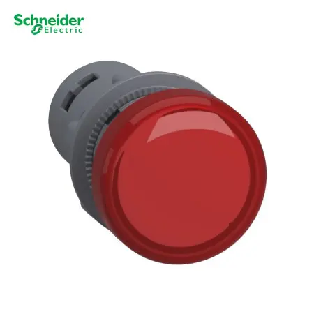 [10052] PILOTO LUMINOSO PLASTICO LED XA2 ROJO 220VAC 22mm, XA2EVM4LC, SCHNEIDER ELECTRIC