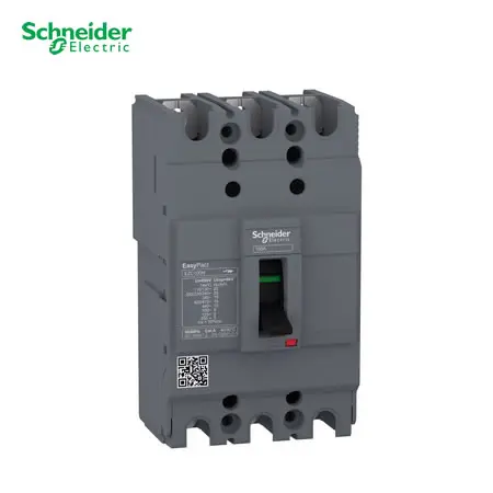 INTERRUPTOR TERMOMAGNETICO EZC100N 3 X 100 AMP 25KA 220V, EZC100N3100, SCHNEIDER ELECTRIC