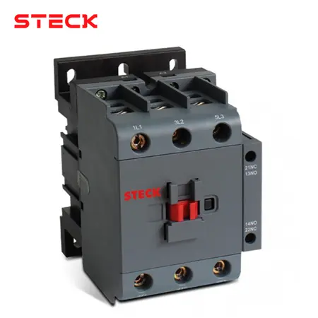 [10087] CONTACTOR 3P 50 AMP AC3 1NA+1NC BOBINA 220VAC, SK150A11M, STECK