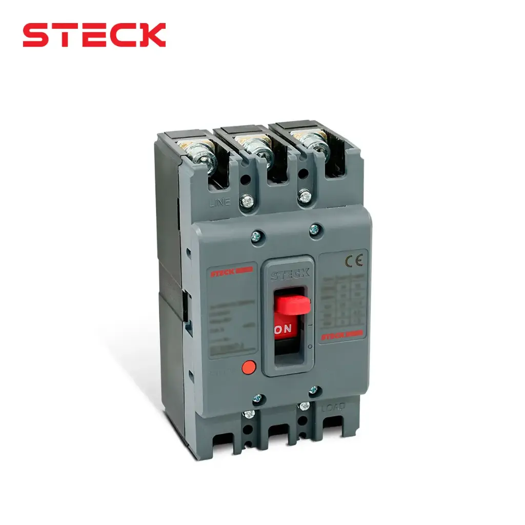 INTERRUPTOR AUTOMATICO CAJA MOLD 3P 125 AMP 42/35/29KA - 220/400/440V (FRAME 250), SDJS125, STECK