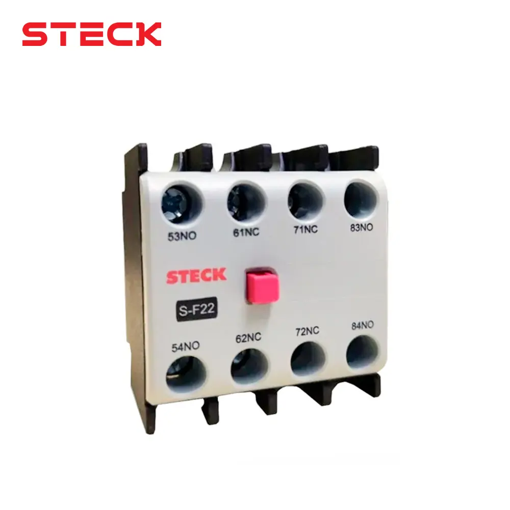 CONTACTO AUXILIAR 2NA+2NC, SF22, STECK