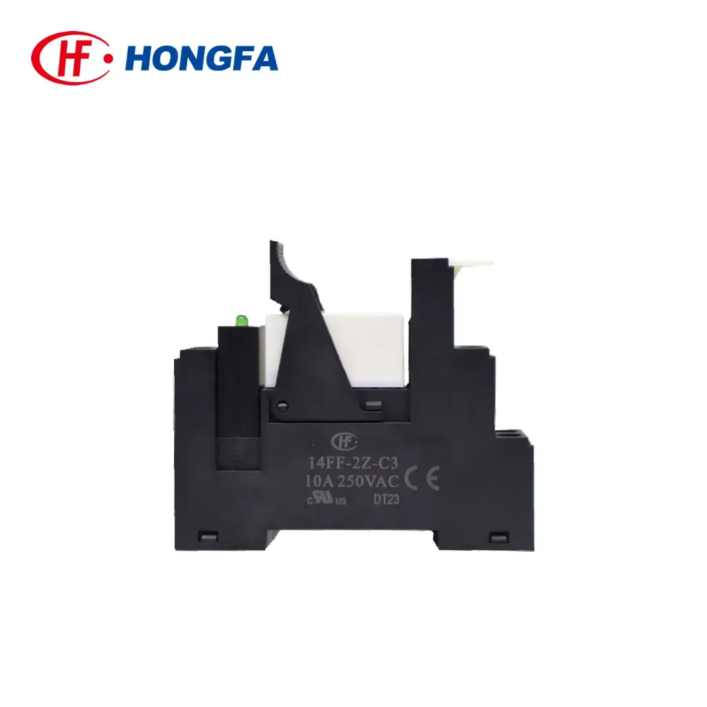 RELE COMPLETO 8 PINES 24VDC 2NA/NC, HOMGFA, HF.14FF-2Z-C3/115FK-24DC, HOMFA