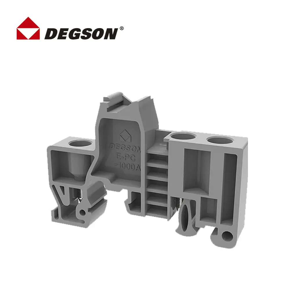 TOPE SOPORTE FINAL PARA BORNERA, E-PC-1000AH, DEGSON