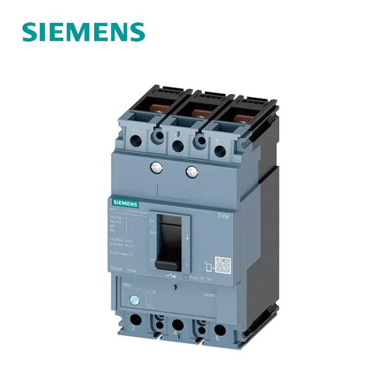 INTERRUPTOR TERMOMAGNÈTICO 3VM 160 AMP 36KA / 220V 16KA/4, 3VM1116-3ED32-0AA0, SIEMENS