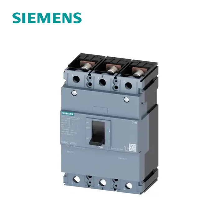 INTERRUPTOR TERMOMAGNÈTICO 3VM 250 AMP 55 KA / 220V 20KA/4, 3VM1225-4ED32-0AA0, SIEMENS