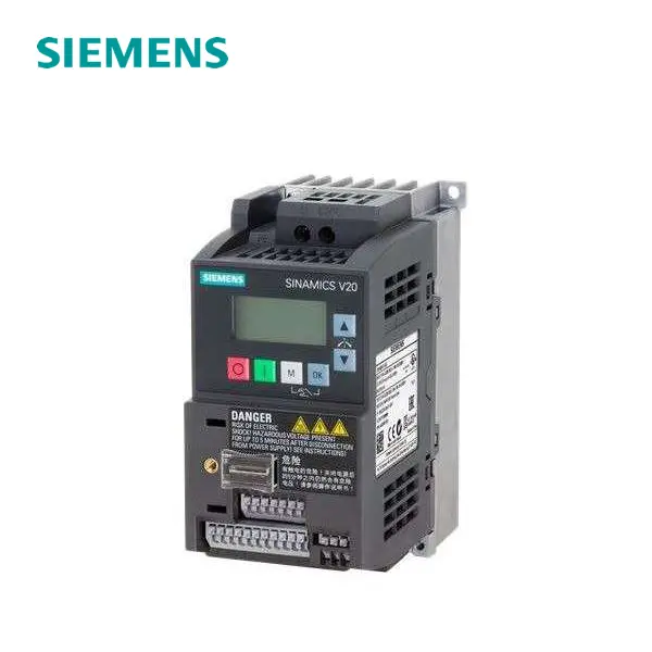 VARIADOR SINAMICS V20 1 HP 220-240 VAC MONOFASICO, 6SL3210-5BB17-5UV1, SIEMENS