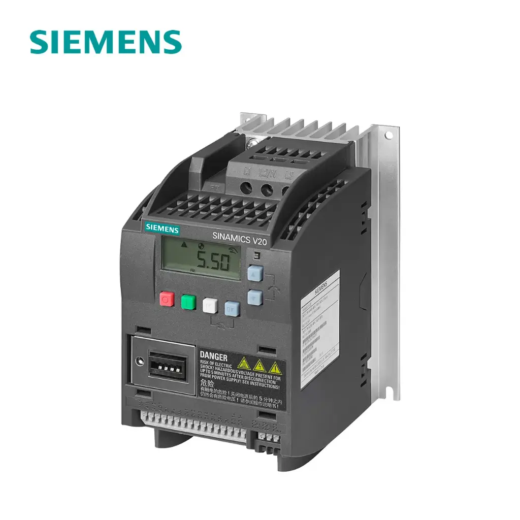 [10196] VARIADOR SINAMICS V20 3 HP 380-440 VAC TRIFASICO, 6SL3210-5BE22-2UV0, SIEMENS
