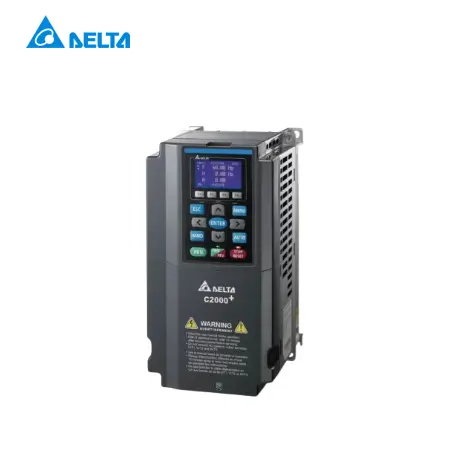 VARIADOR DE VELOCIDAD C2000+ DE 7.5KW/10HP 17 AMP 380-480VAC TRIFÁSICO, VFD075C43A-21, DELTA
