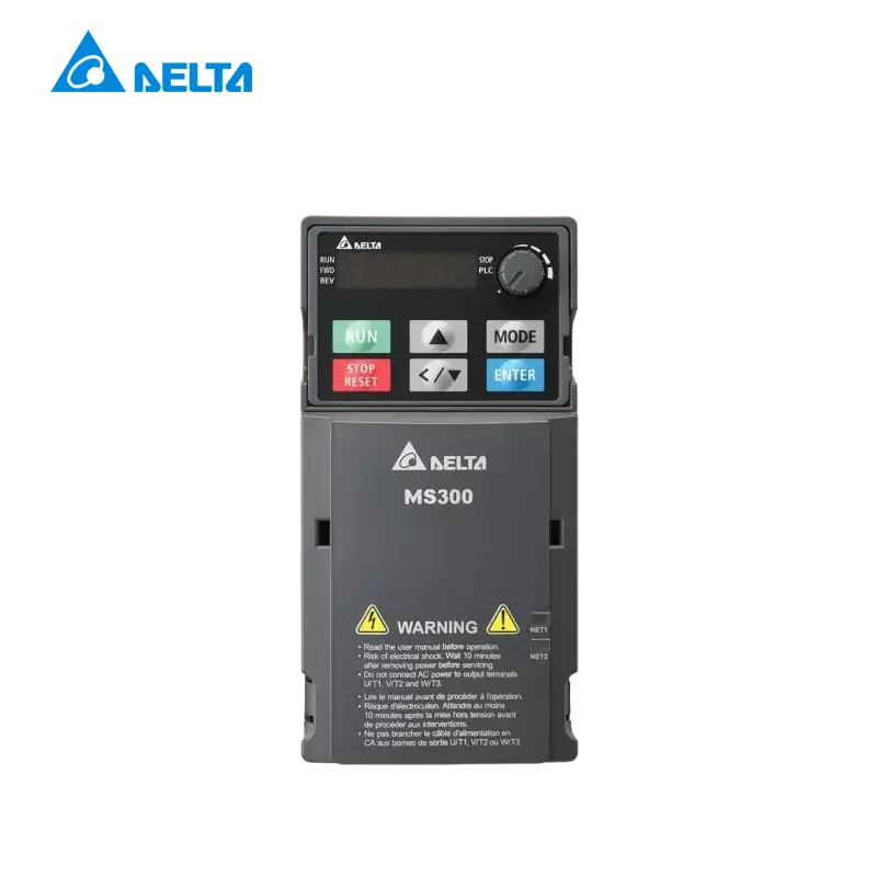 VARIADOR DE VELOCIDAD MS300 DE 1.5KW/2HP 7.5 AMP 200-240VAC TRIFÁSICO, VFD7A5MS23ANSAA, DELTA 