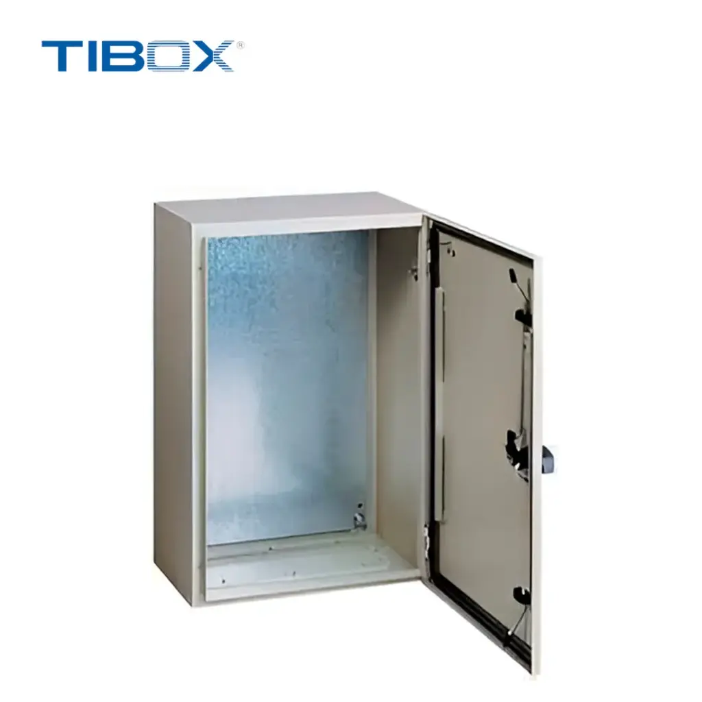 TABLERO METALICO C/P 400X300X150MM RAL7035 C/C.F. IP66, ST3415 , TIBOX