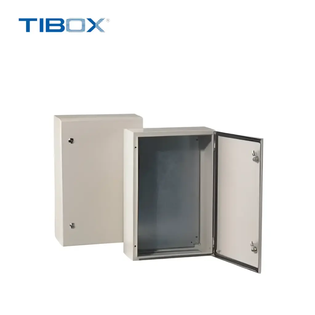 TABLERO METALICO C/P 600X400X200MM RAL7035 C/C.F. IP66, ST4620, TIBOX