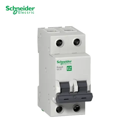 INTERRUPTOR TERMOMAGNETICO EASY9 DE 2X63 AMP. 10/6KA 230/400, EZ9F56263, SCHNEIDER-ELECTRIC