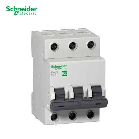 INTERRUPTOR TERMOMAGNETICO EASY9 DE 3X10 AMP. 10/6KA 230/400, EZ9F56310, SCHNEIDER-ELECTRIC