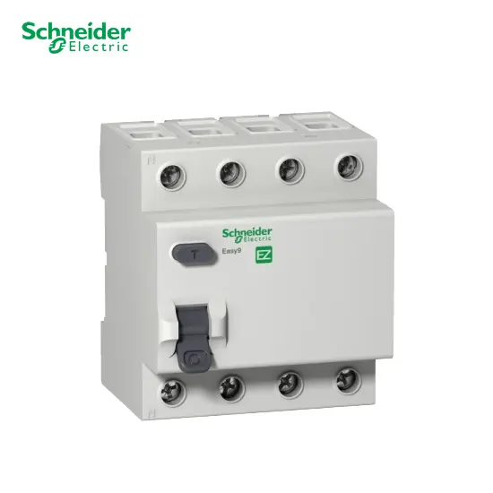 INTERRUPTOR DIFERENCIAL EASY9 DE 4X40 AMP 30MA, EZ9R36440, SCHNEIDER-ELECTRIC ELECTRIC