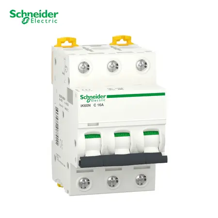 [10315] INTERRUPTOR TERMOMAGNETICO ACTI 9 IK60N 3 X 16 AMP 10KA 220V, A9K24316, SCHNEIDER-ELECTRIC ELECTRIC