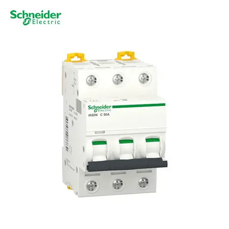 [10326] INTERRUPTOR TERMOMAGNETICO ACTI 9 IK60N 3 X 50 AMP 10KA 220V, A9K24350, SCHNEIDER-ELECTRIC