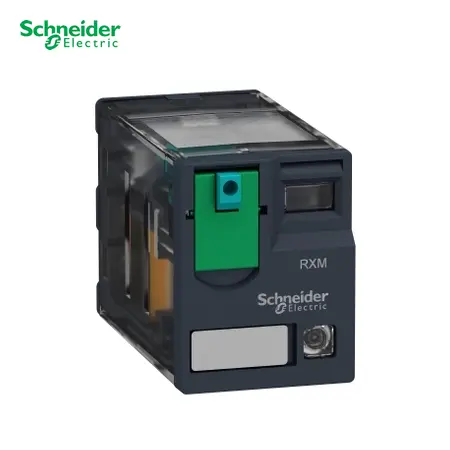 MINI RELE 8 PINES 24VDC C/LED, RXM2AB2BD, SCHNEIDER-ELECTRIC ELECTRIC