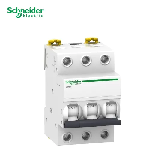 [10355] INTERRUPTOR TERMOMAGNETICO ACTI 9 IK60N 3 X 63 AMP 10KA 220V, A9K24363, SCHNEIDER-ELECTRIC