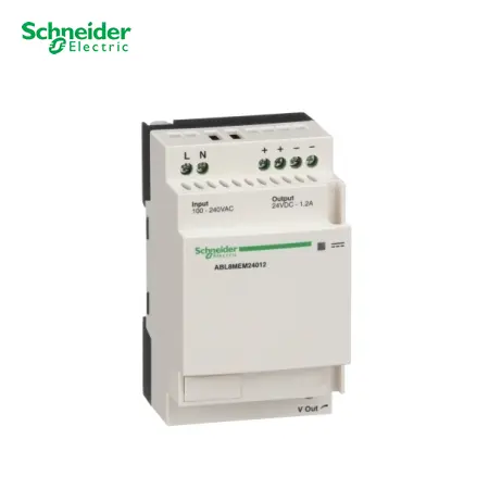 FUENTE DE ALIMENTACIÓN REGULADA ABLM 30W, IN: 100-240VAC, OUT: 24VDC/1.2AMP, ABL1M1A24012, SCHNEIDER-ELECTRIC