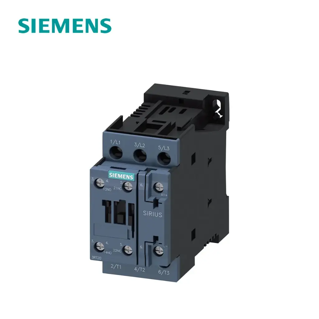 CONTACTOR 3P 25A AC3 BOB. 24VDC 1NA+1NC TAMAÑO S0 SIRIUS, 3RT2026-1BB40, SIEMENS