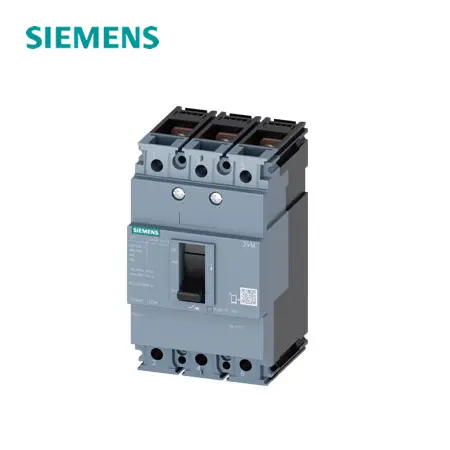 INTERRUPTOR AUTOMATICO CAJA MOLD. 3P FIJO 50 AMP. ICC = 500 ICU = 25KA 220VAC, 3VM1050-2ED32-0AA0, SIEMENS