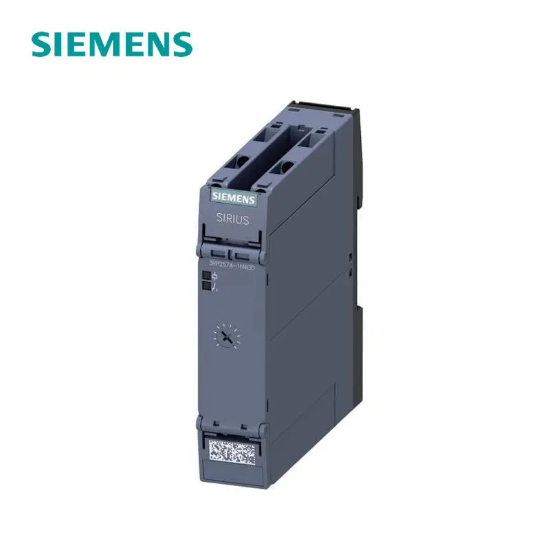 RELE TEMPORIZADOR ELECTRONICO ESTRELLA/TRIANGULO 1NA INSTANT. 1NA RETAR, 1-20 SEG. AC/DC 12-240V, 3RP2574-1NW30, SIEMENS