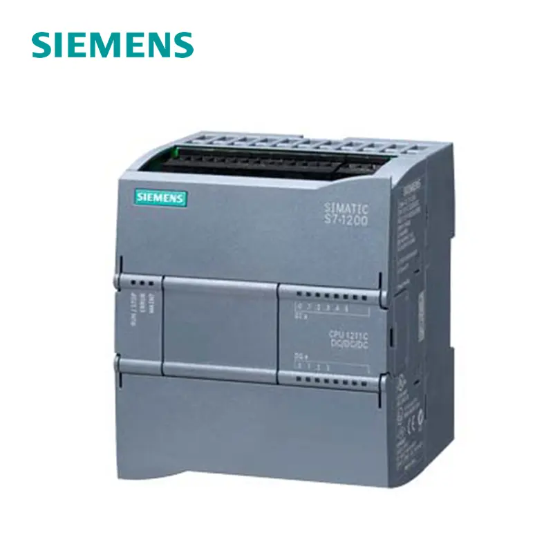 SIMATIC S7-1200, CPU 1214C, CPU COMPACTA, DC/DC/DC, E/S INTEGRADAS: 14 DI 24V DC; 10 DO 24 V DC; 2 AI 0 - 10V DC, ALIMEN, 6ES7214-1AG40-0XB0, SIEMENS