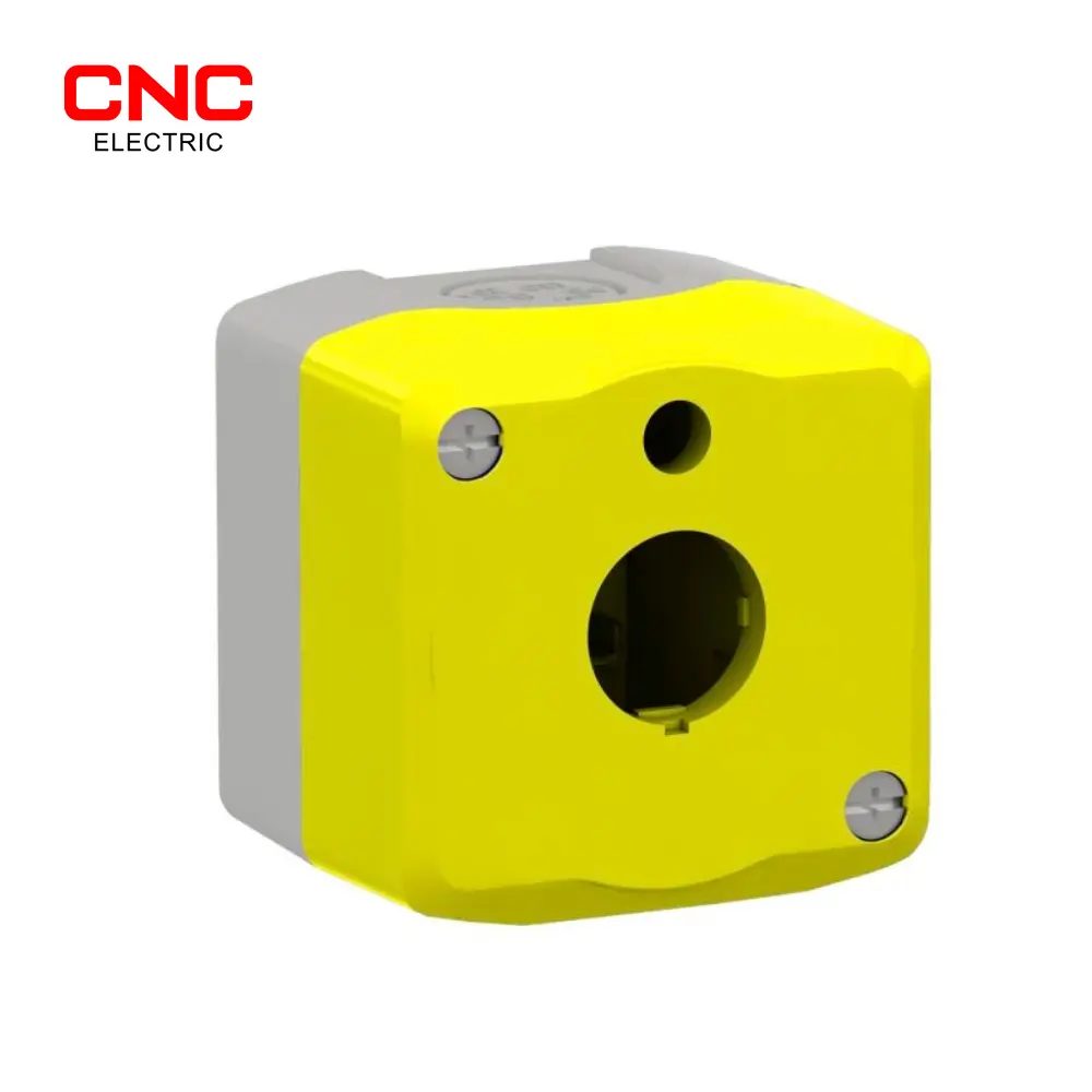[11295] CAJA 1 HUECO AMARILLO, BASE GRIS, NOBY-1, CNC