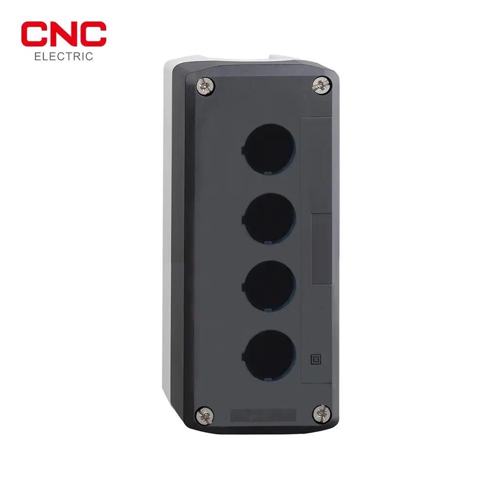 CAJA 4 HUECOS GRIS, LAY4-D04, CNC