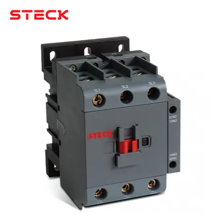 [10084] CONTACTOR 3P 12 AMP AC3 1NA BOBINA 220VAC, SK112A10M, STECK